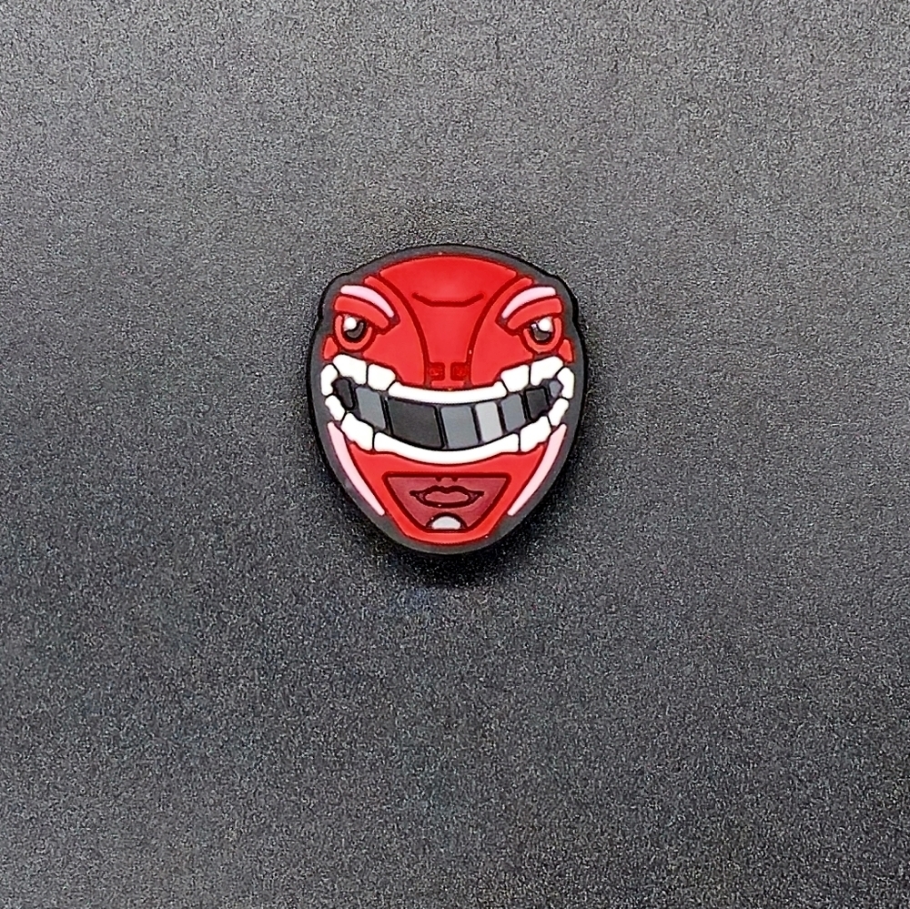 (5/$15) Red Power Ranger Croc Charm